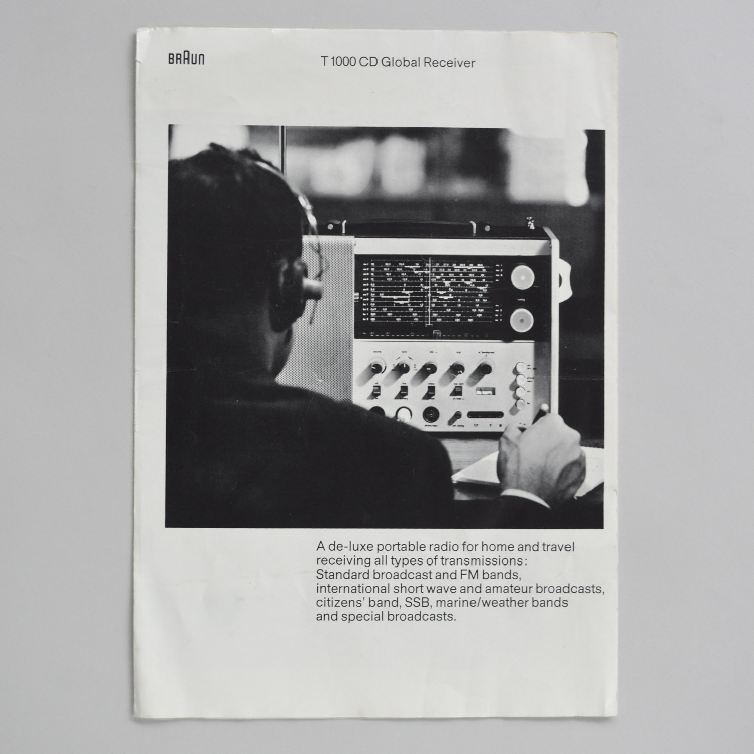 ②早いもの勝ち Braun T1000 ブラウン ラジオ Dieter Rams RADIO T22